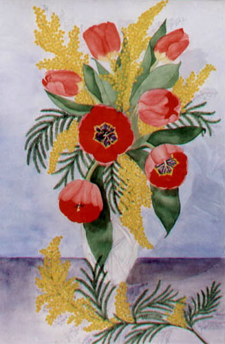 Lalele �i mimoze